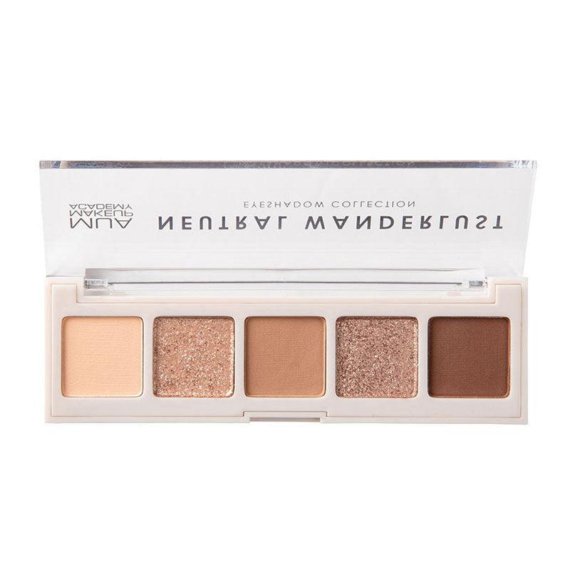 MUA 5 SHADE EYE PALETTE NEUTRAL WANDERLUST