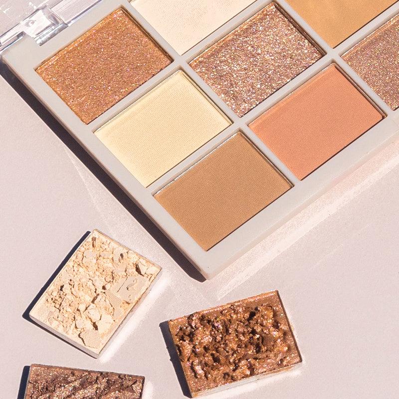 MUA 15 SHADE EYE PALETTE SOFT NUDES