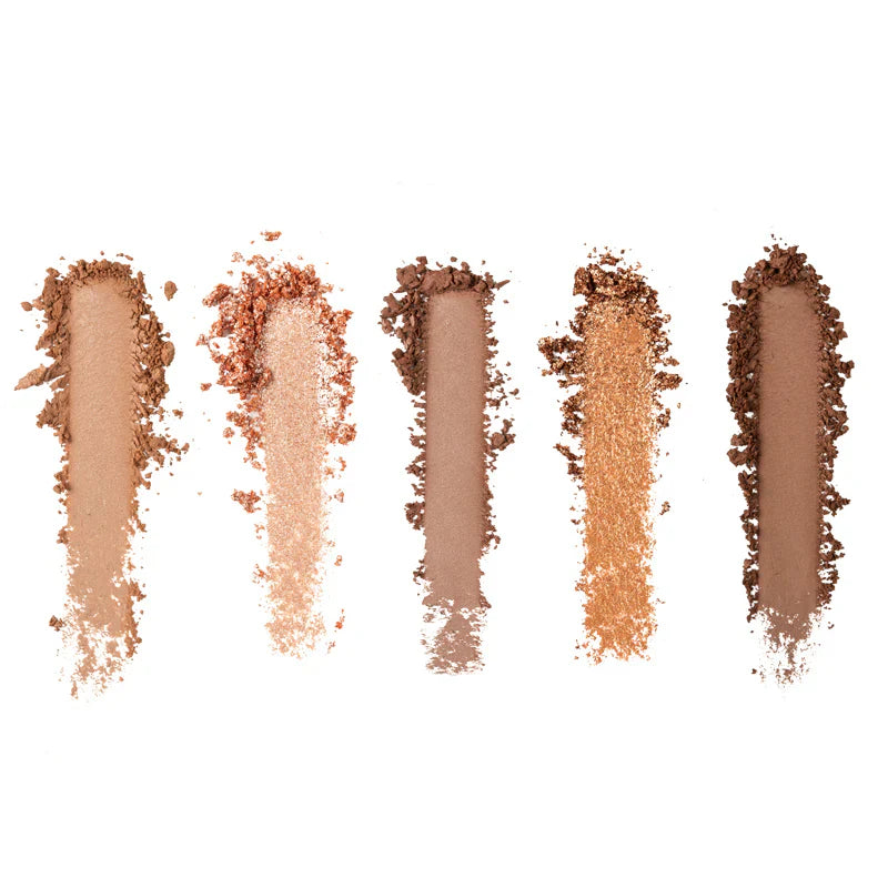 MUA 5 SHADE EYE PALETTE BRONZED