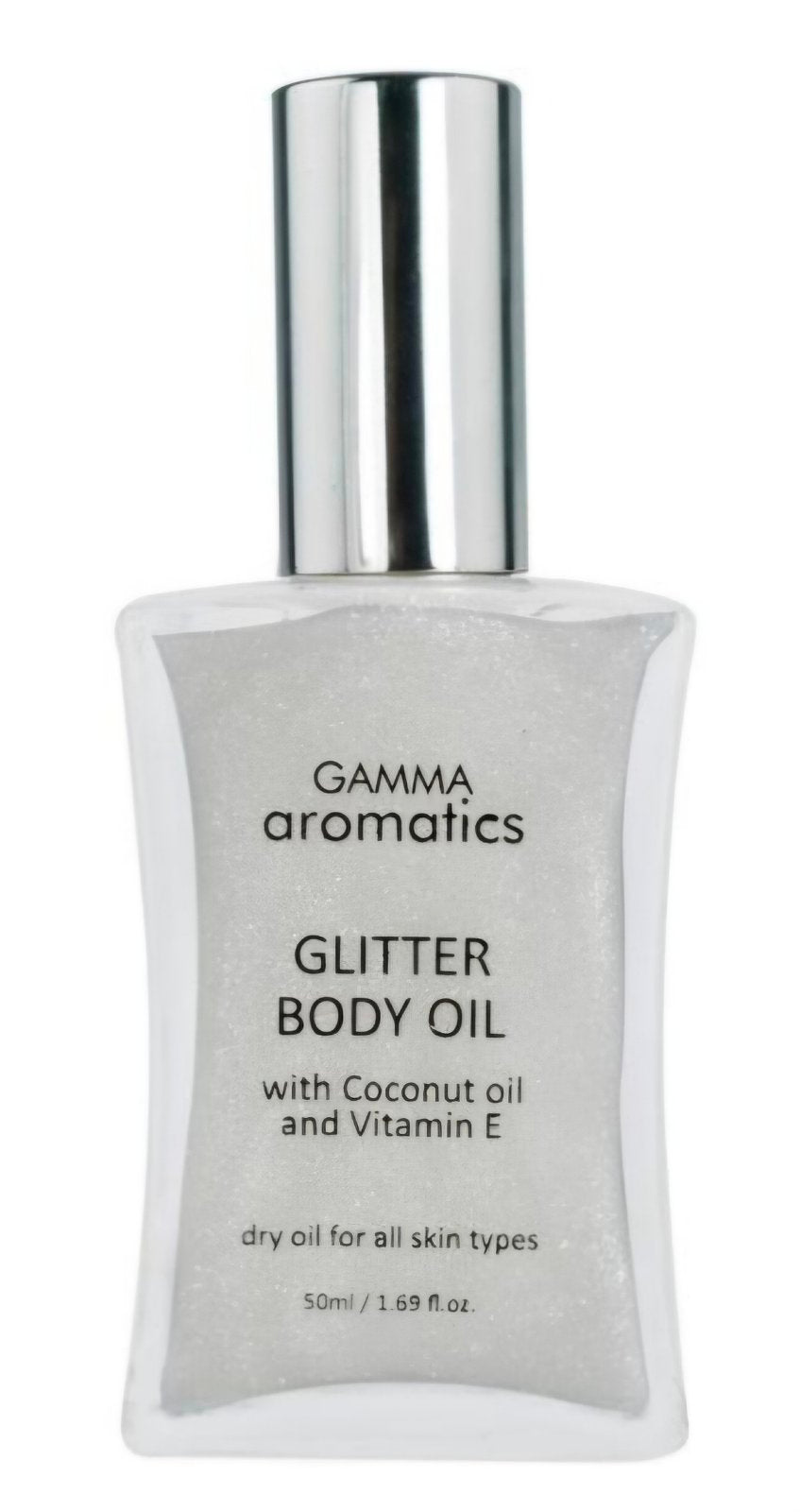 Glitter Body Oil White 50ml