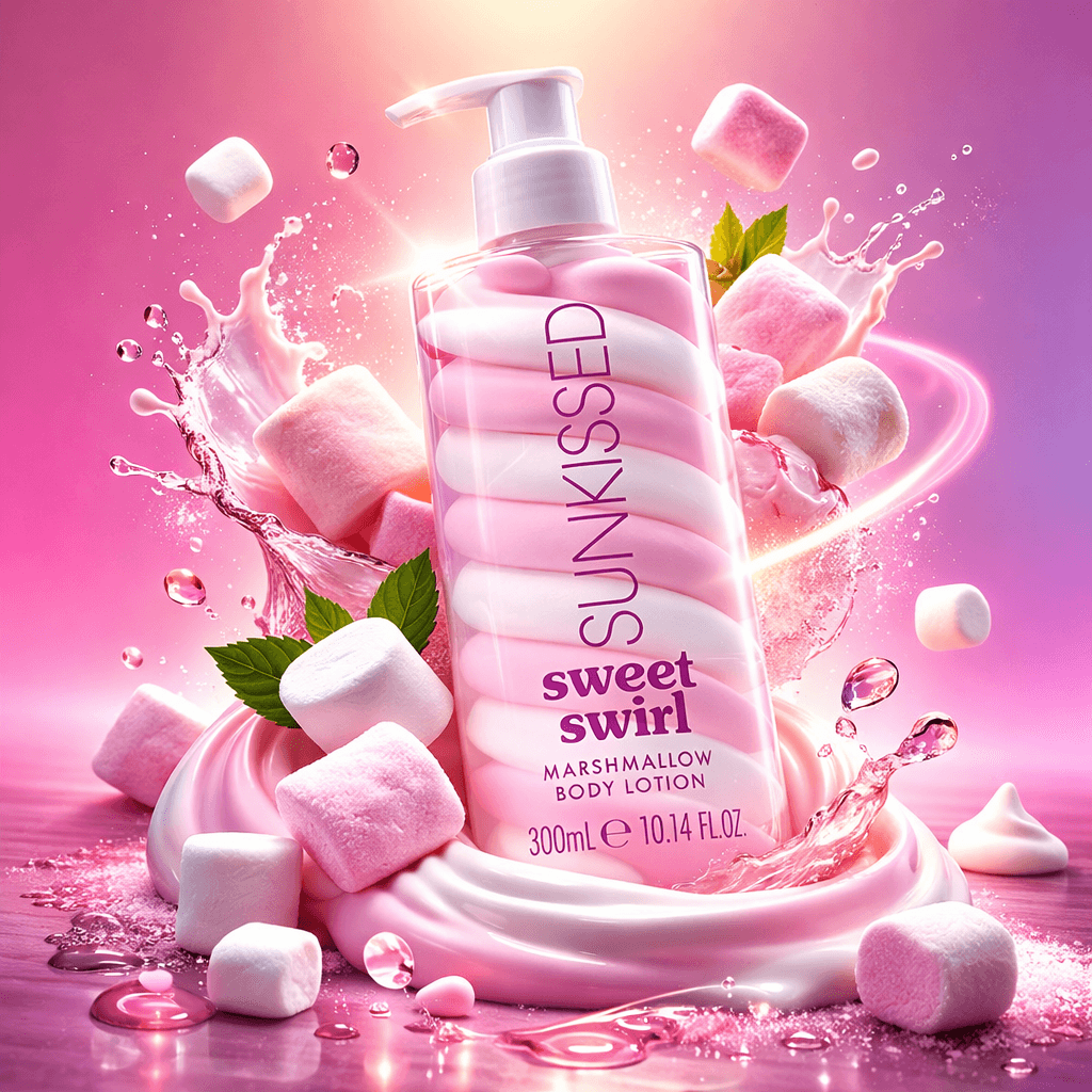 Sunkissed Sweet Swirl Marshmallow Body Lotion 300ml