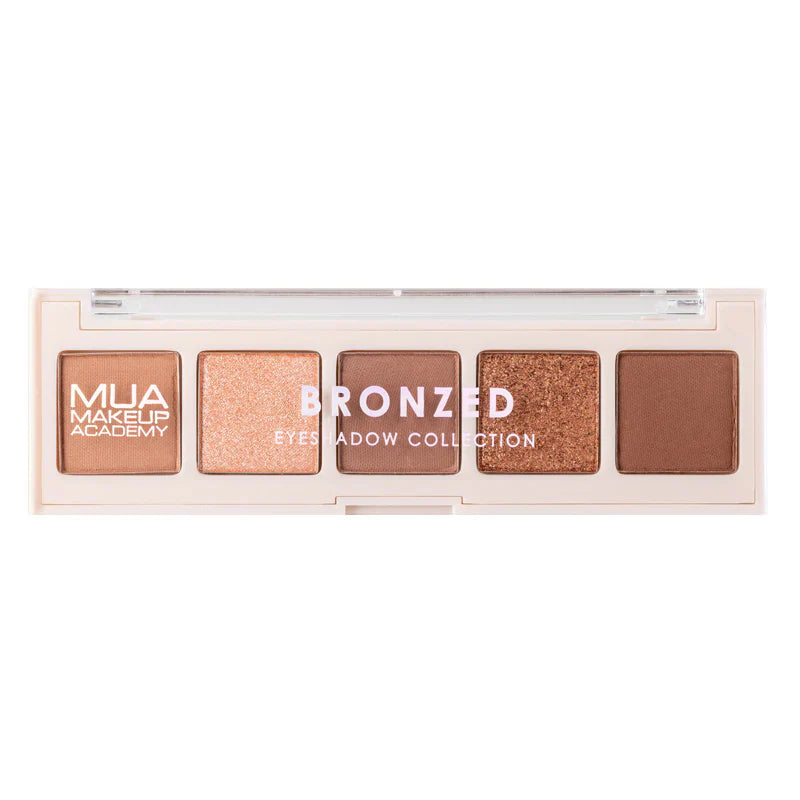 MUA 5 SHADE EYE PALETTE BRONZED