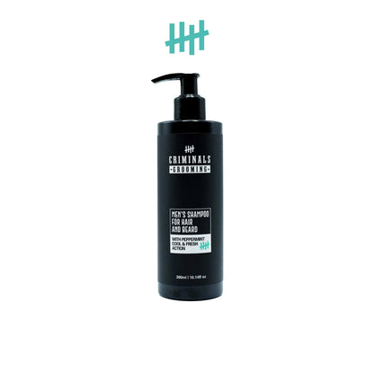 Criminals Shampoo Hair And Beard 300ml