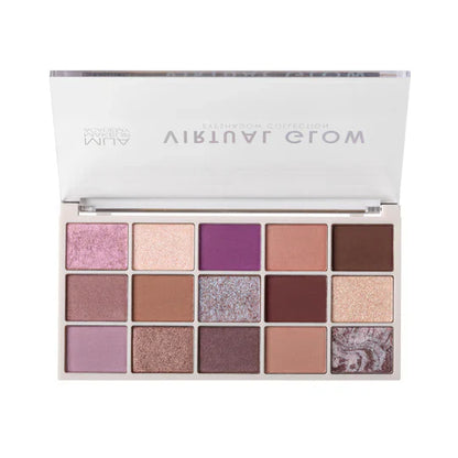 MUA 15 SHADE EYE PALETTE VIRTUAL GLOW