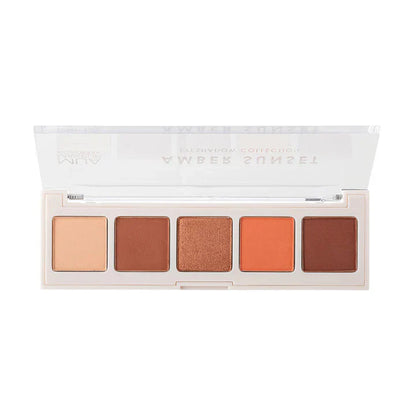 MUA 5 SHADE EYE PALETTE AMBER SUNSET