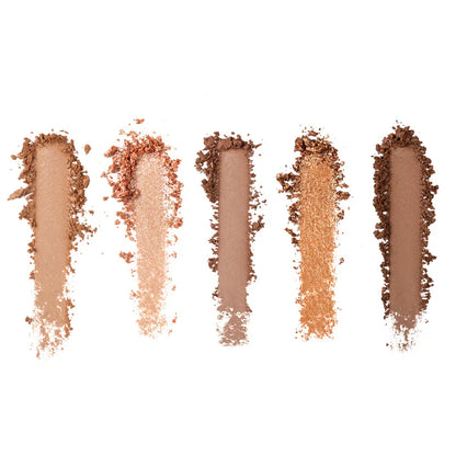 MUA 5 SHADE EYE PALETTE BRONZED